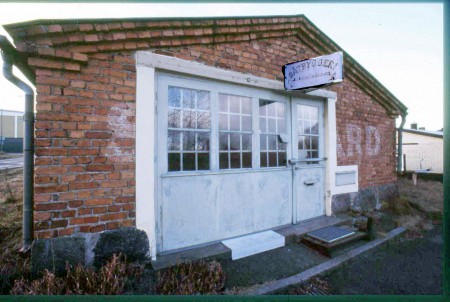 Samuelssons båtbyggeri vid stångån Lkpg. 1970.